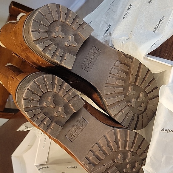 Sonoma Goods For Life Platypus Women's Sherpa-Lined Ankle Boots Sz 10 ~ New - Picture 5 of 8